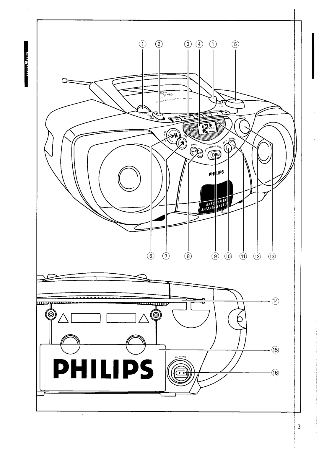 Philips AZ 1013, AZ 1011, AZ 1012 manual 