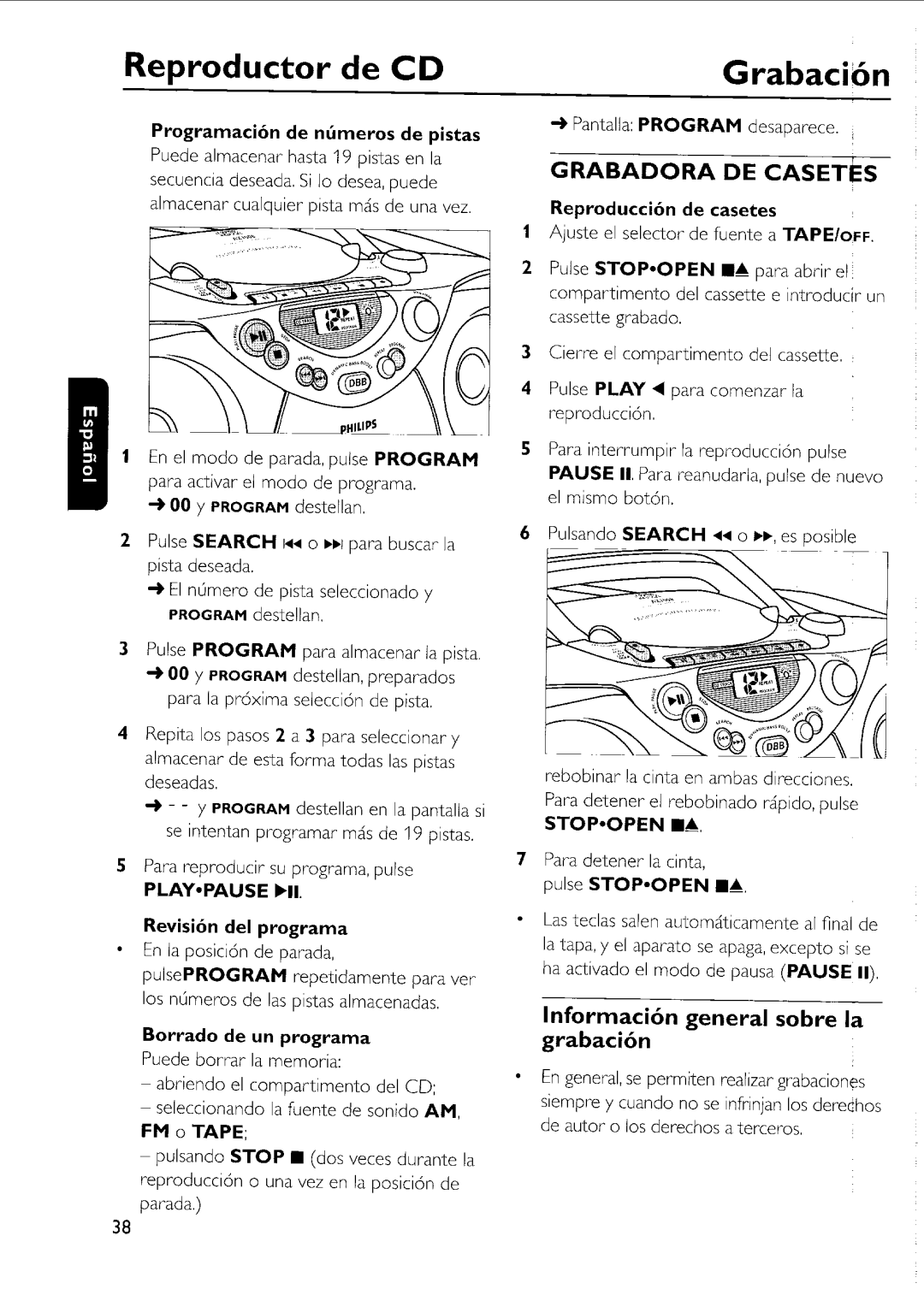 Philips AZ 1012, AZ 1013, AZ 1011 manual 