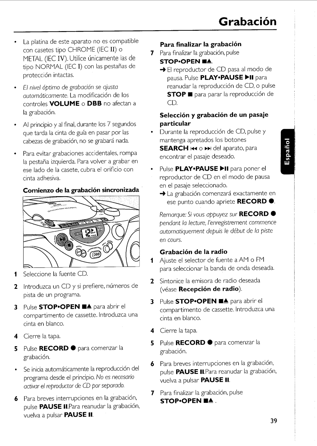 Philips AZ 1013, AZ 1011, AZ 1012 manual 