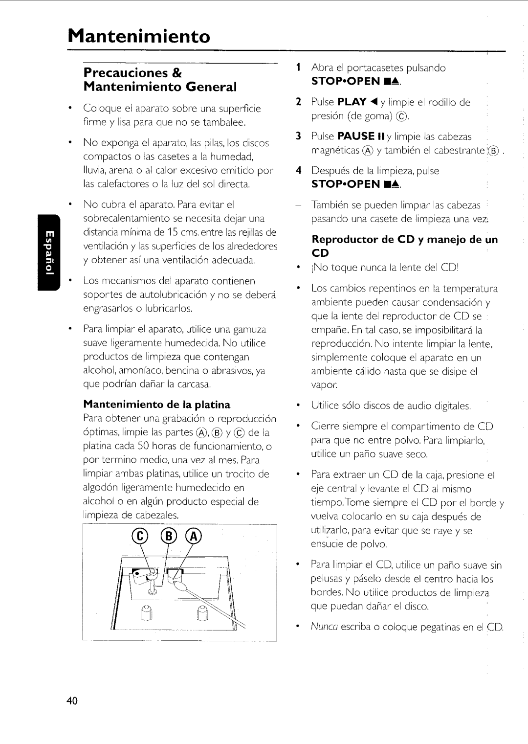 Philips AZ 1011, AZ 1013, AZ 1012 manual 