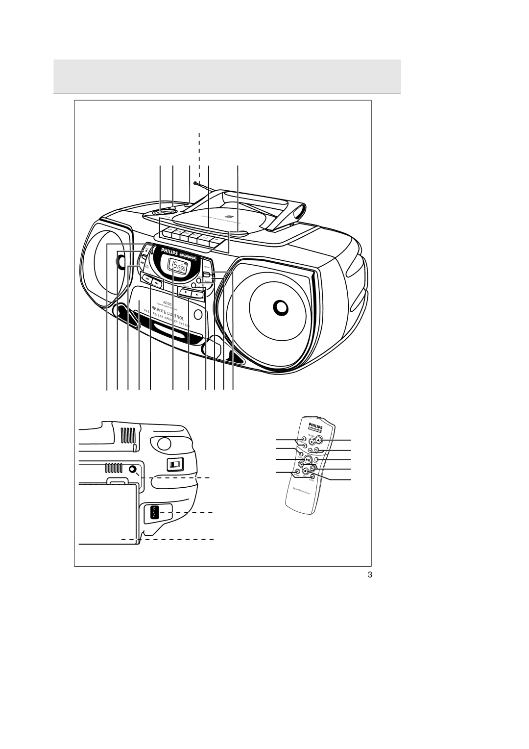 Philips AZ 1025 manual 6789 @ #$% 