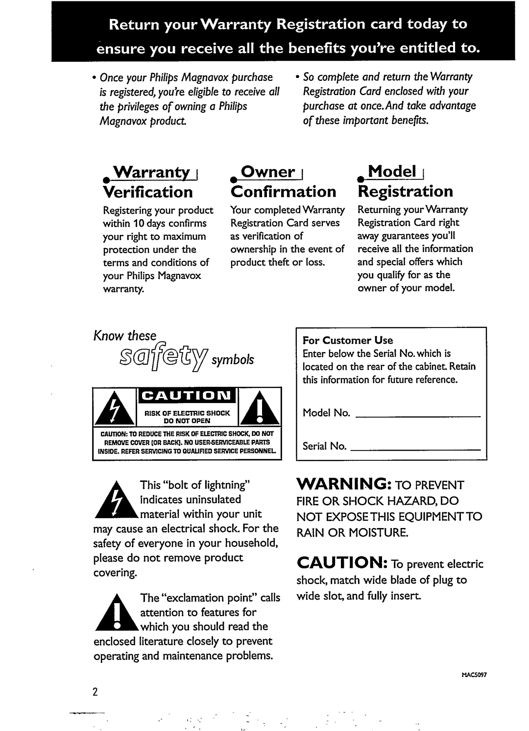 Philips AZ 1200/04 manual 