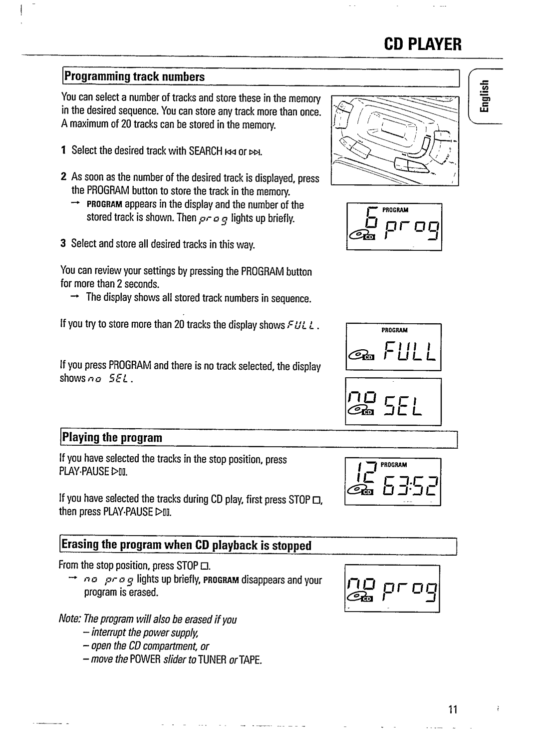 Philips AZ 1203 manual 