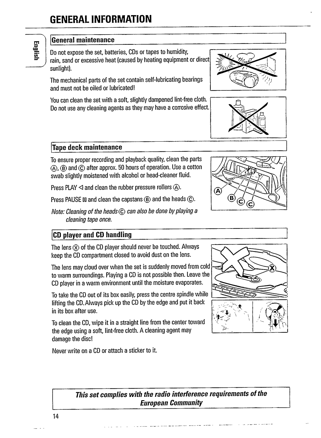 Philips AZ 1203 manual 