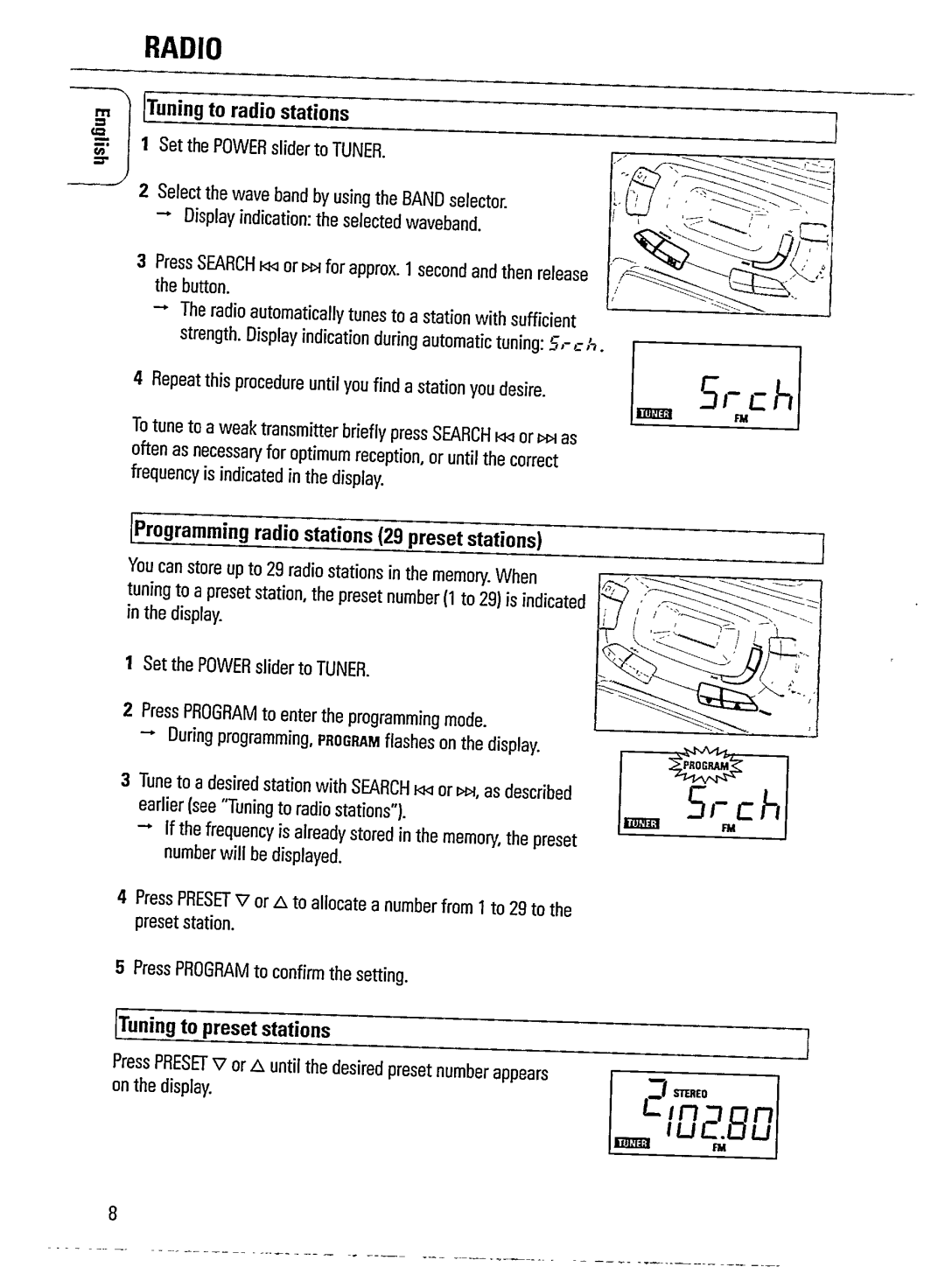 Philips AZ 1203 manual 