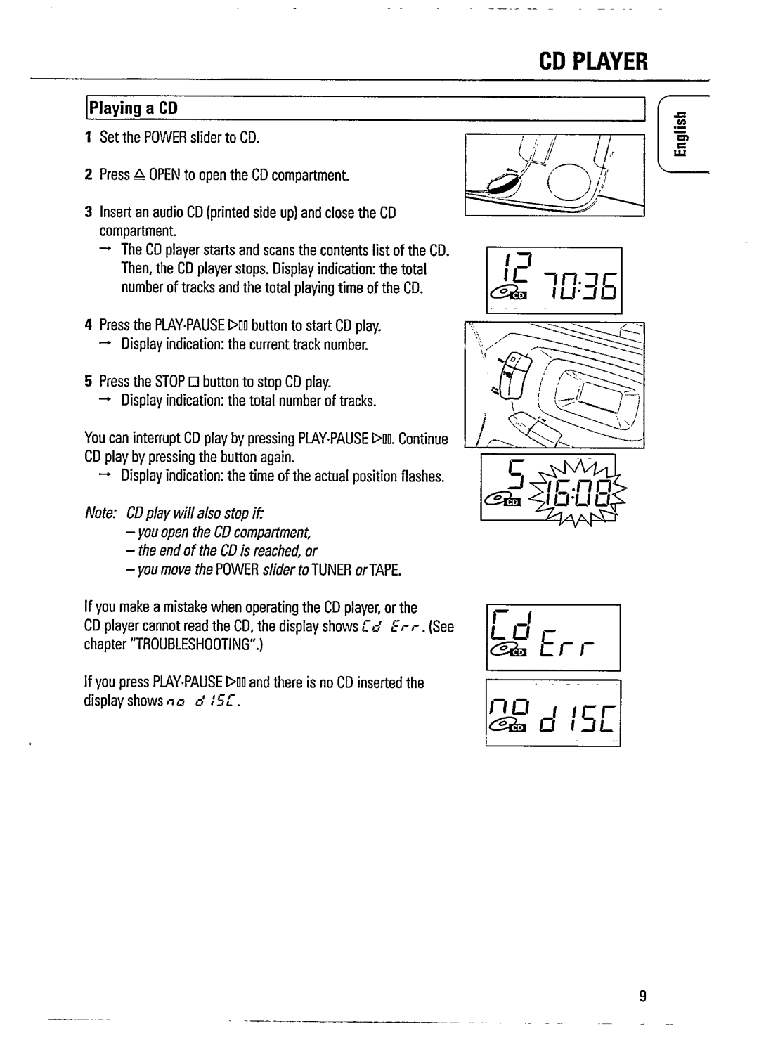 Philips AZ 1203 manual 