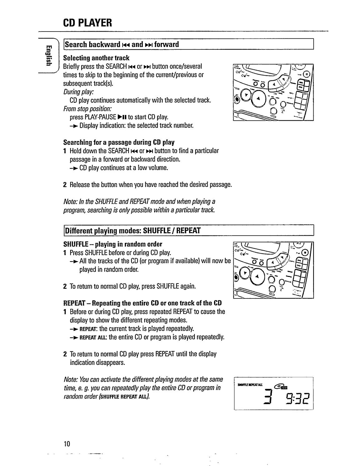 Philips AZ 1402/05 manual 