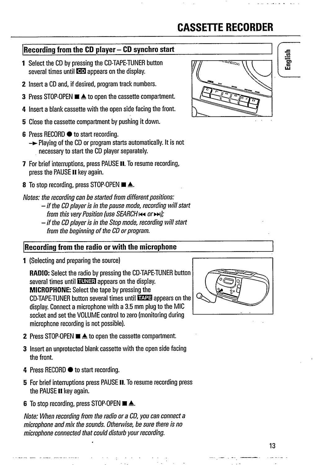 Philips AZ 1402/05 manual 