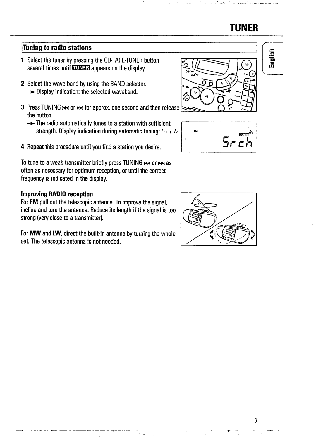 Philips AZ 1402/05 manual 