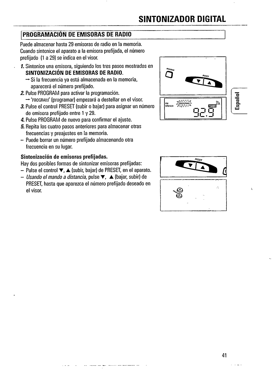 Philips AZ 2407 manual 