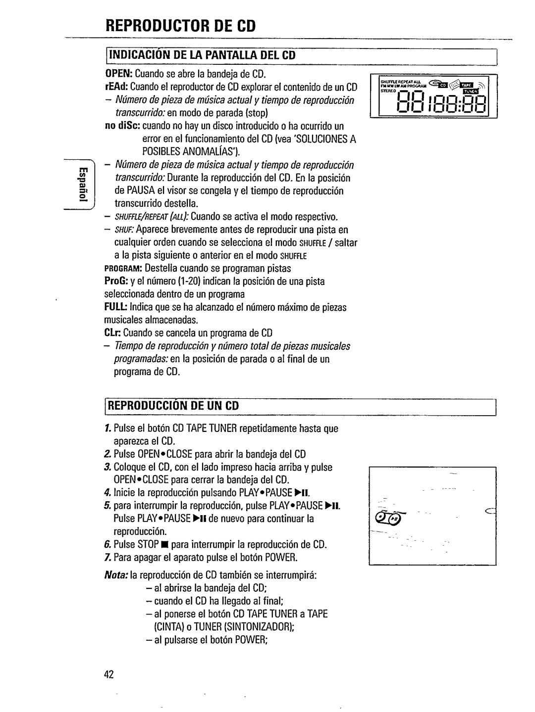 Philips AZ 2407 manual 