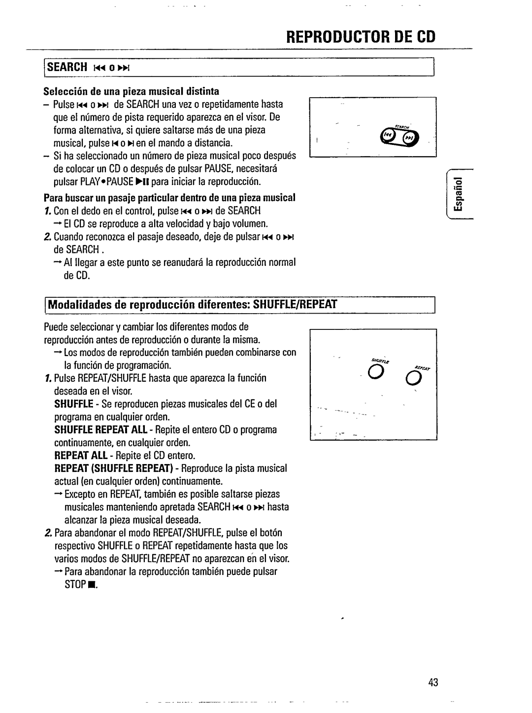 Philips AZ 2407 manual 