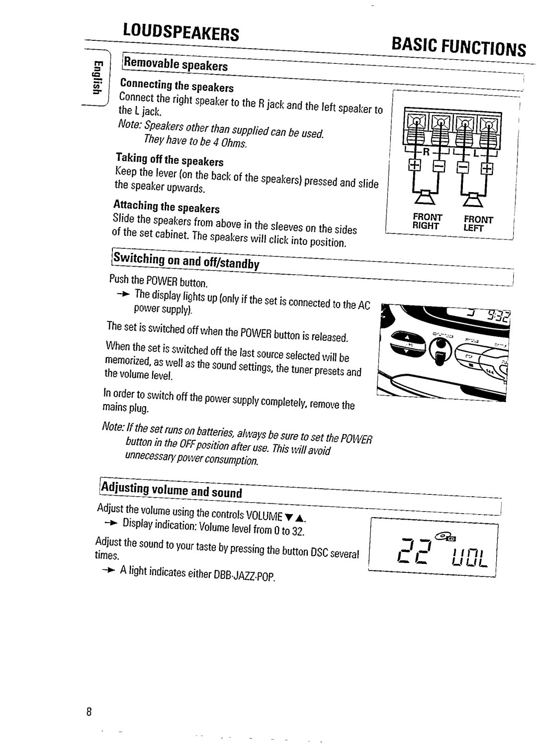 Philips AZ 2804 manual 