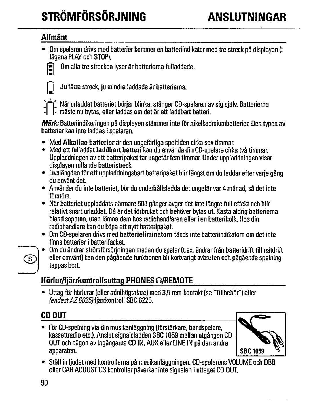 Philips AZ 6825, AZ 6827C manual 