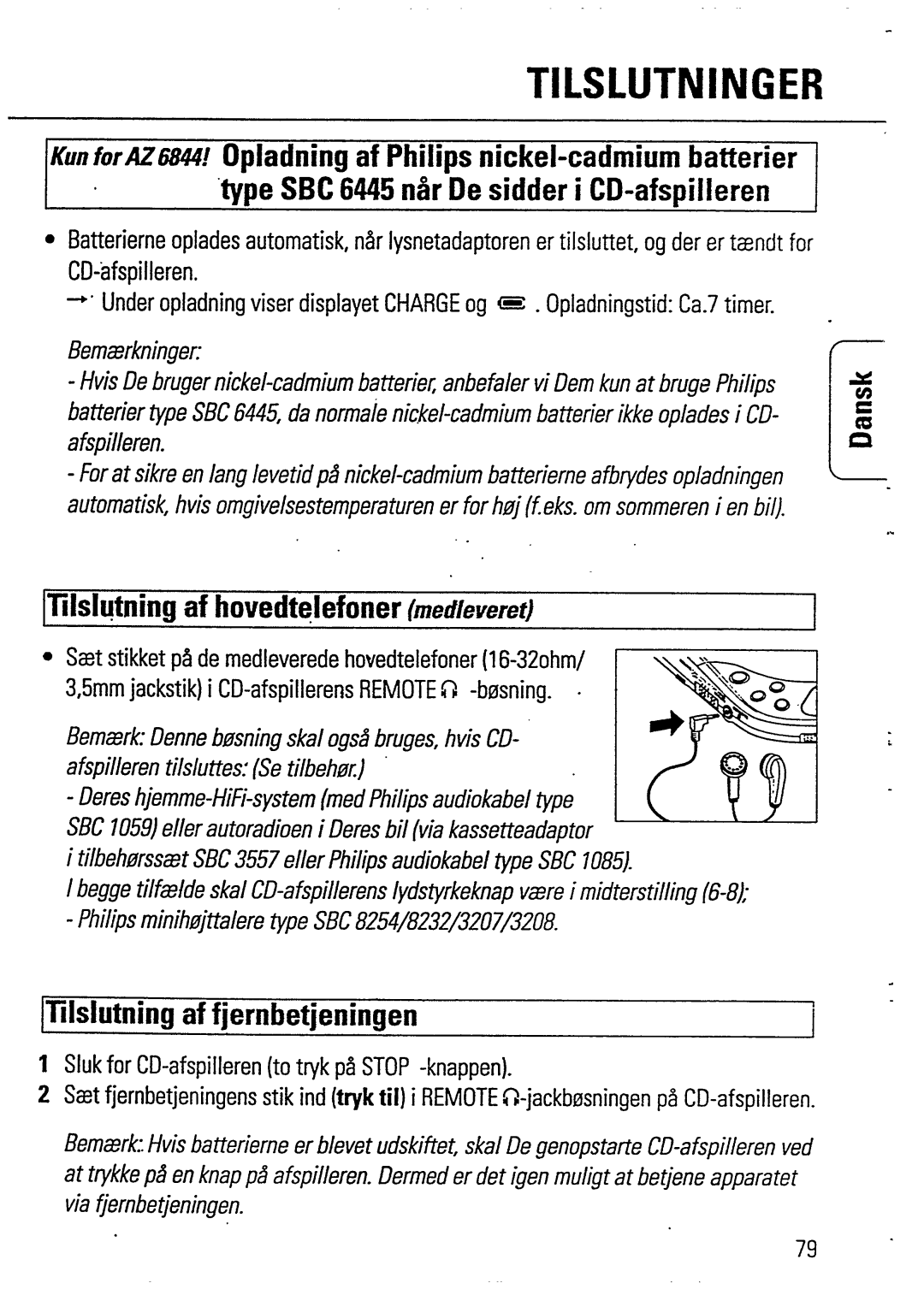 Philips AZ 6844, AZ 6843, AZ 6842 manual 