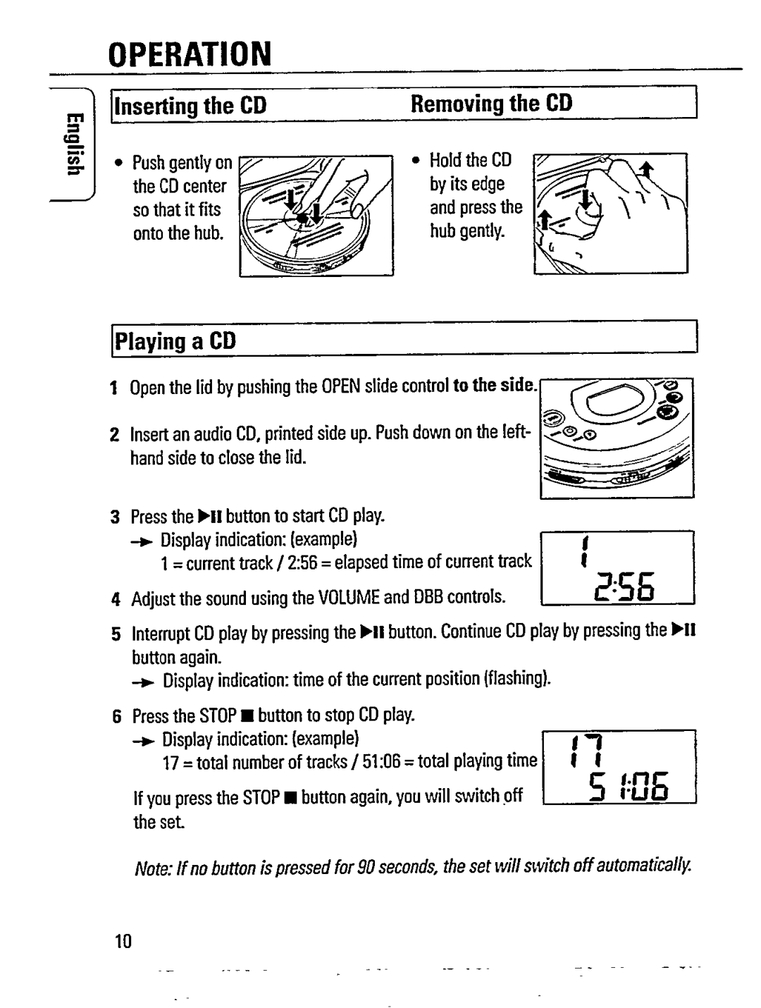 Philips AZ 7181/00 manual 