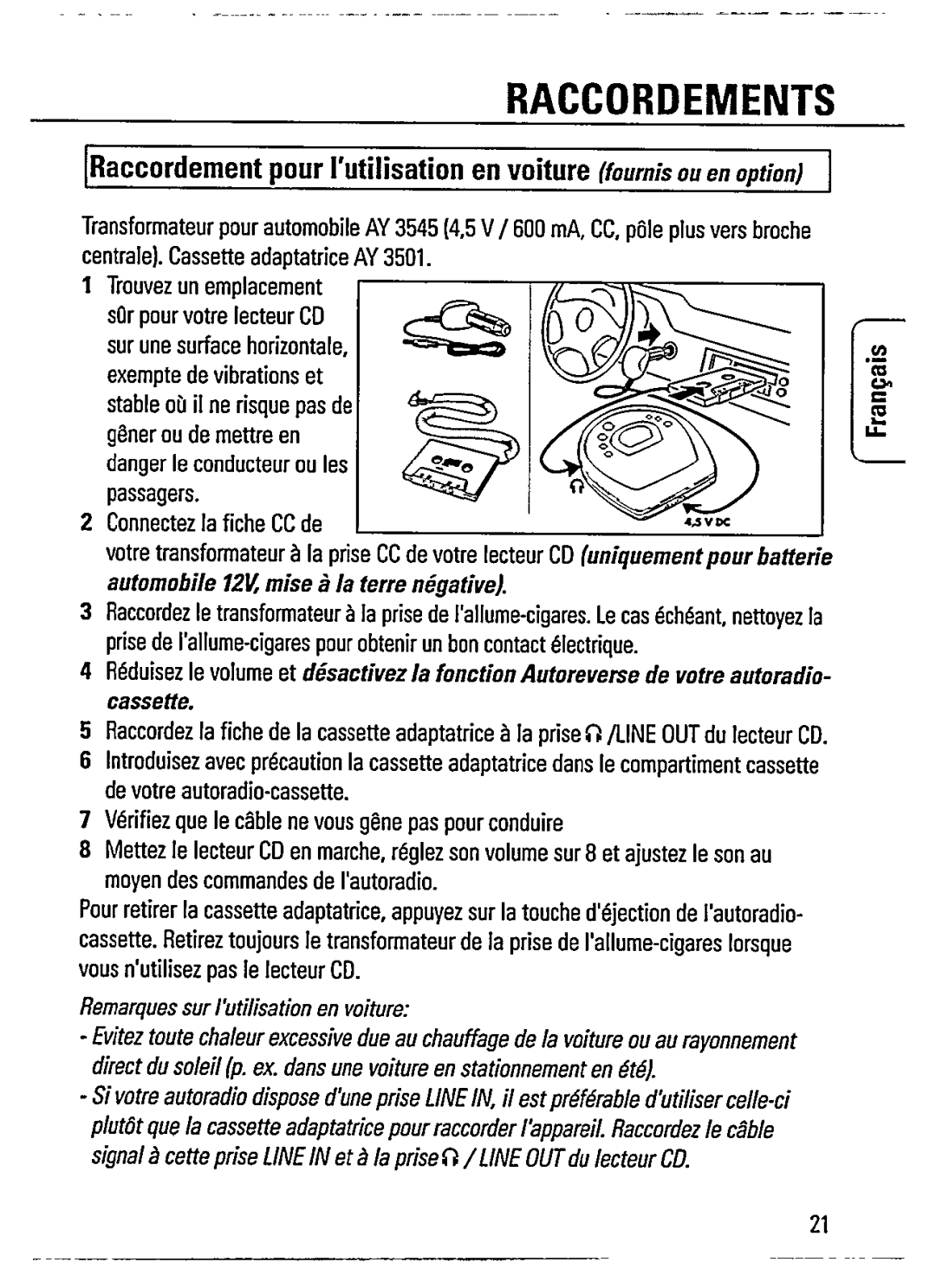 Philips AZ 7183, AZ 7187, AZ 7188, AZ7180 manual 