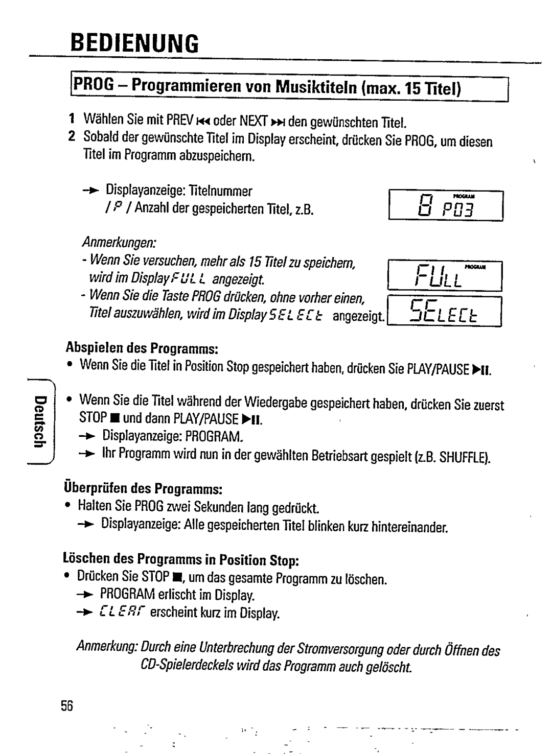 Philips AZ 7262, AZ 7267 manual 