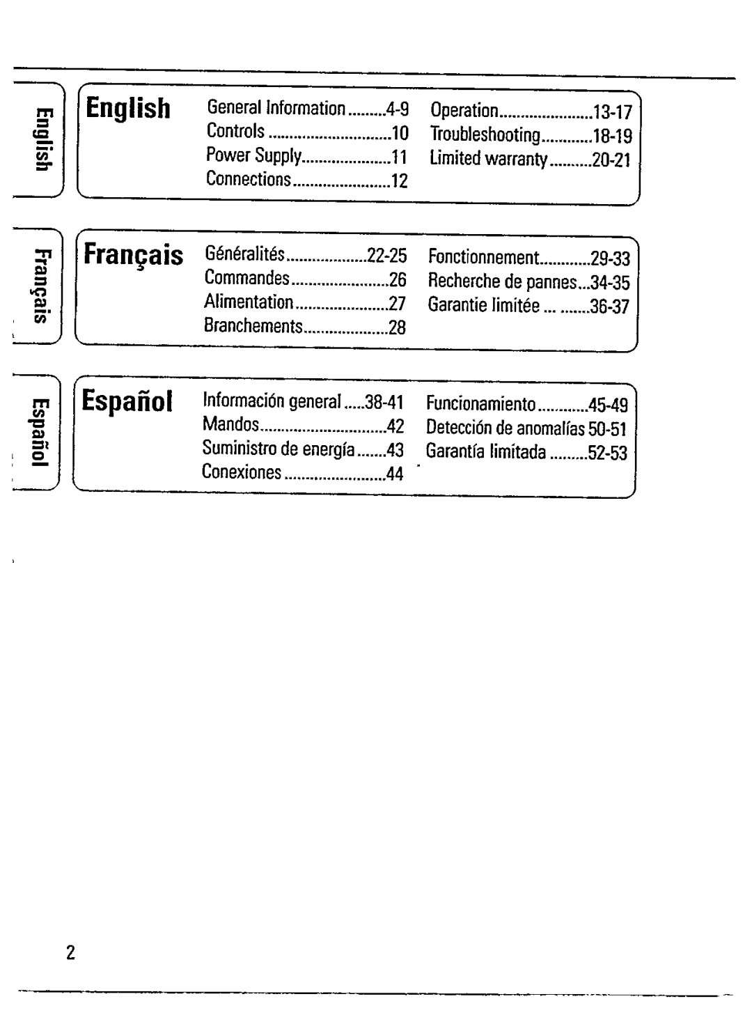 Philips AZ 7266 manual 