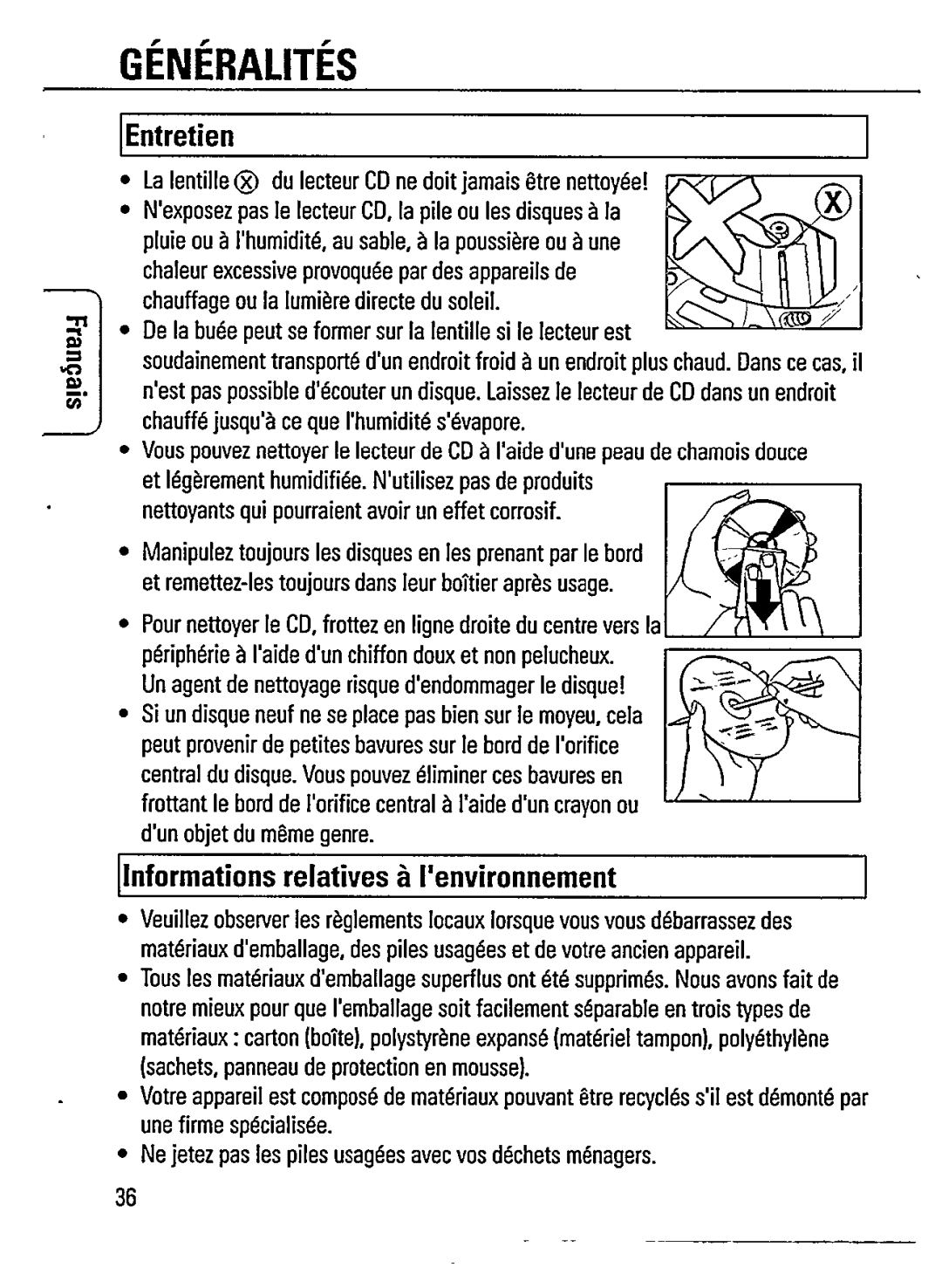 Philips AZ 7368 manual 