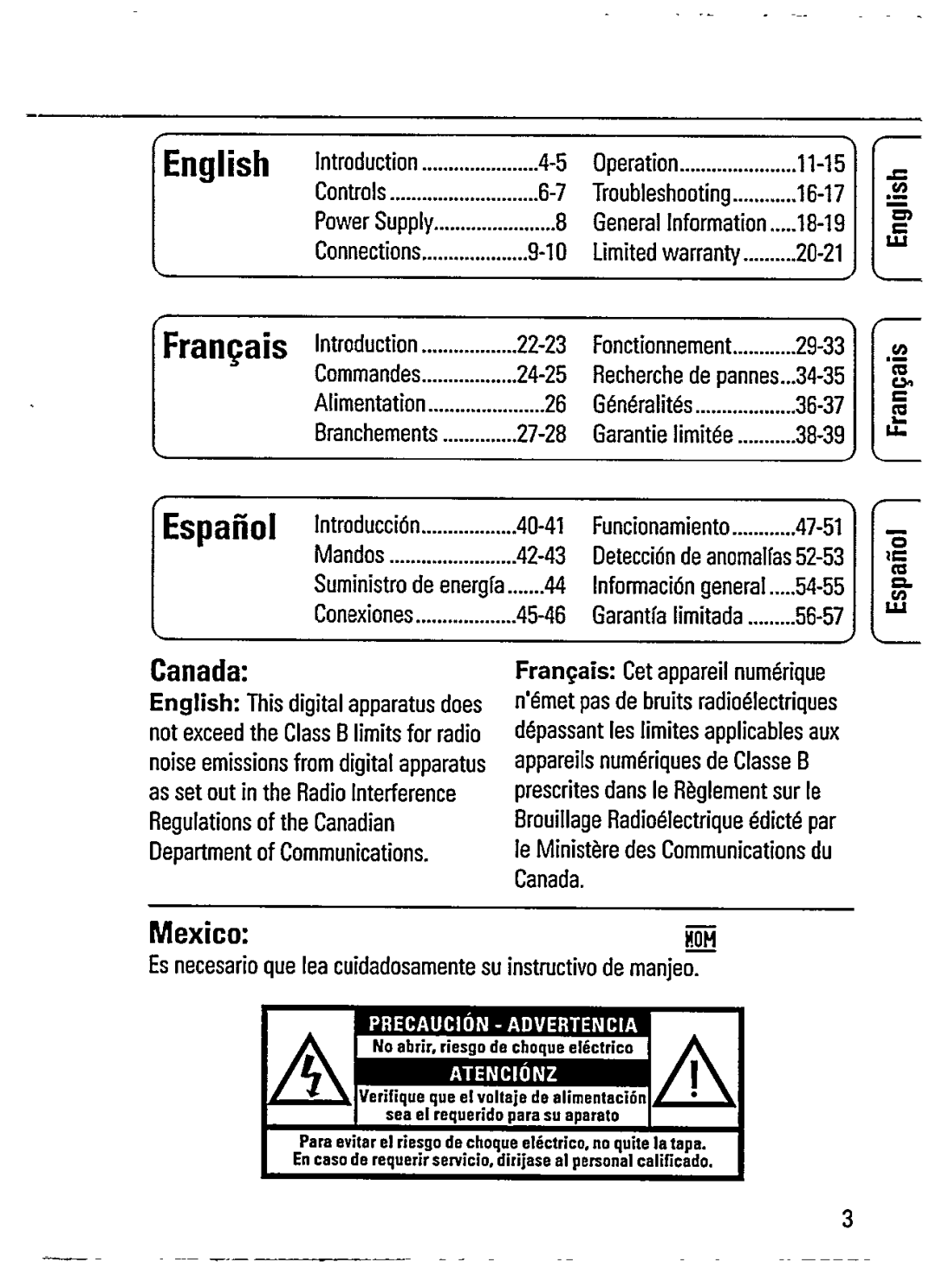 Philips AZ 7368 manual 