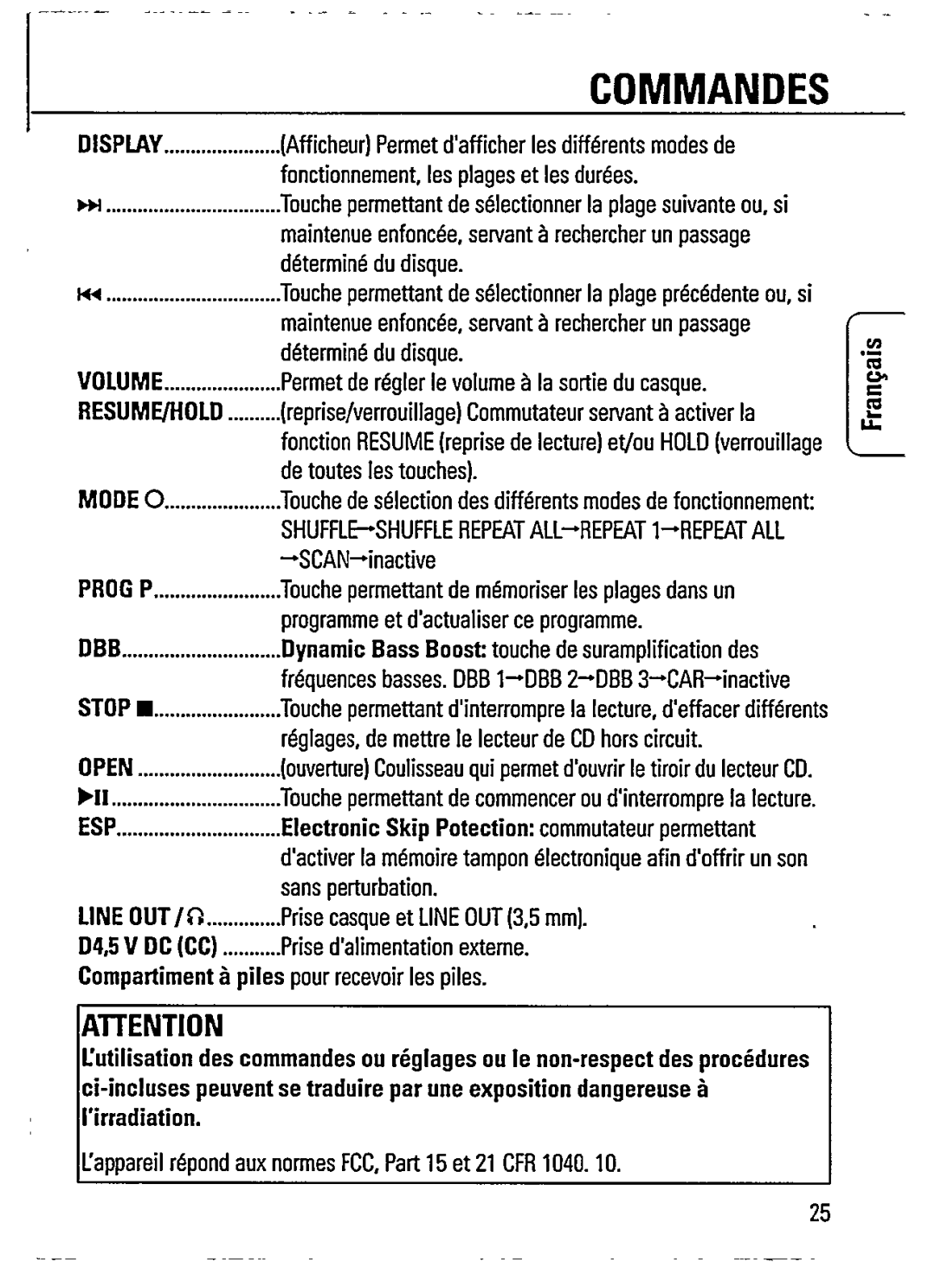 Philips AZ 7368 manual 