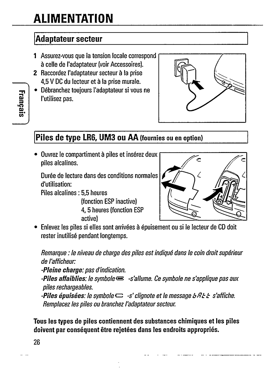 Philips AZ 7368 manual 