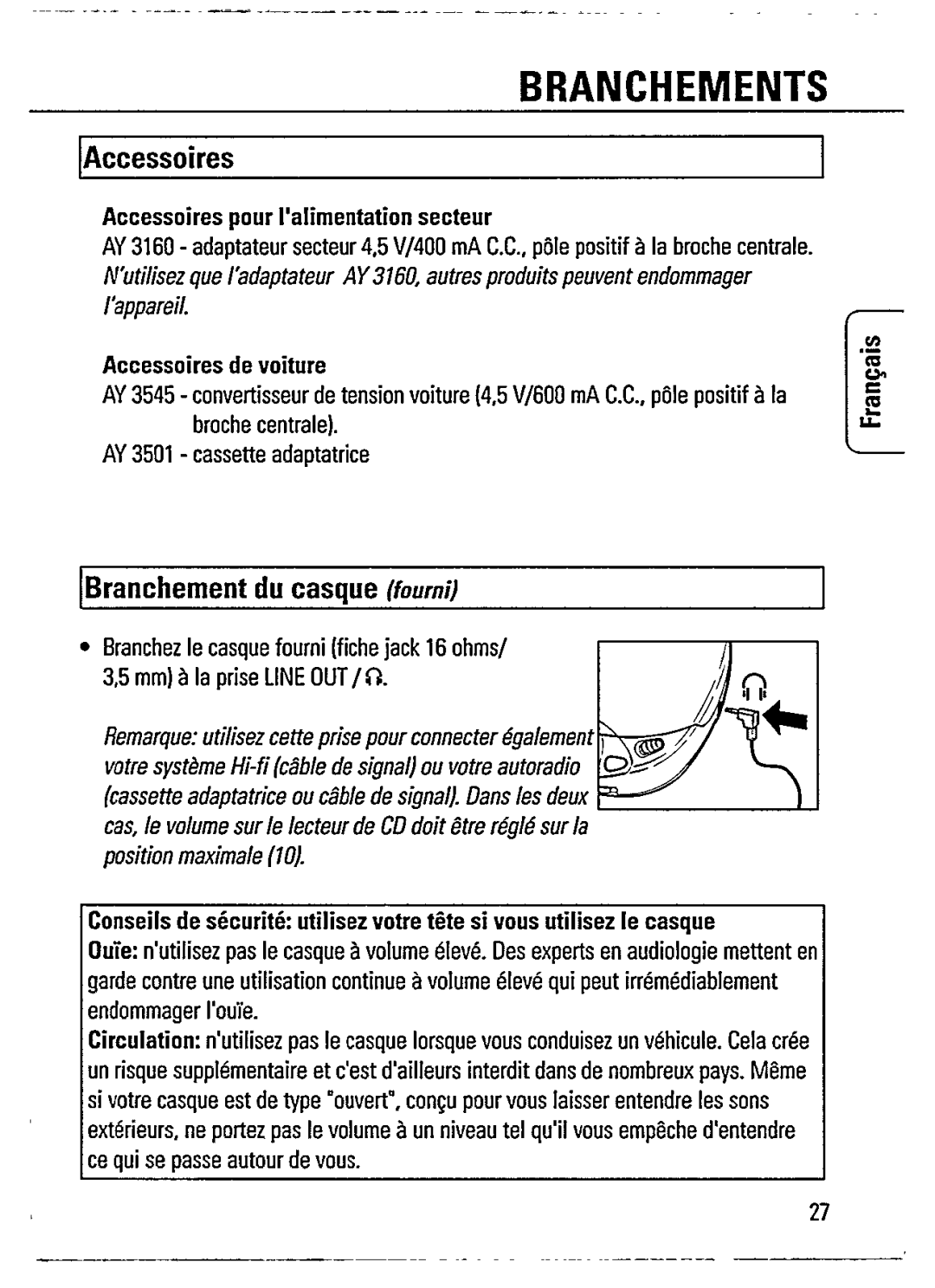 Philips AZ 7368 manual 