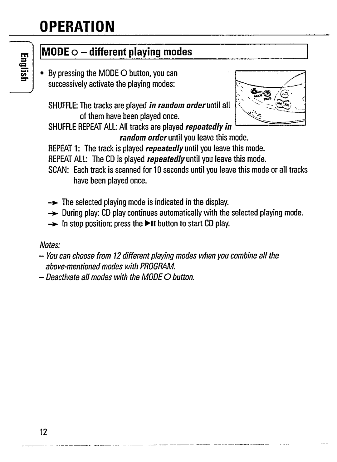 Philips AZ 7465, AZ 7464 manual 