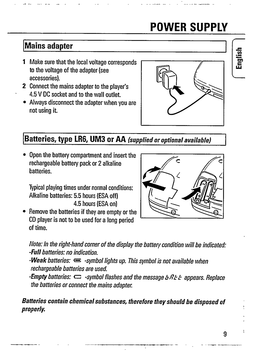 Philips AZ 7474/00S manual 