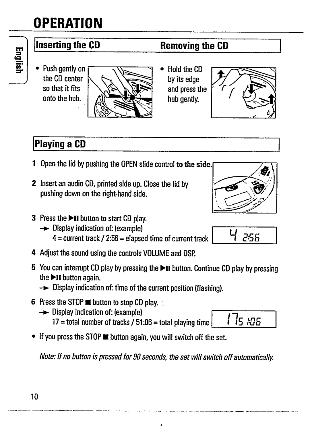 Philips AZ 7566 manual 