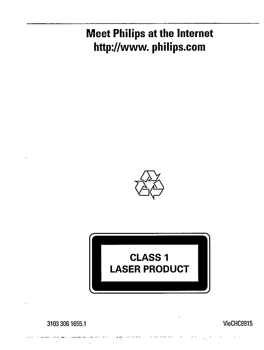 Philips AZ 7595/00 manual 