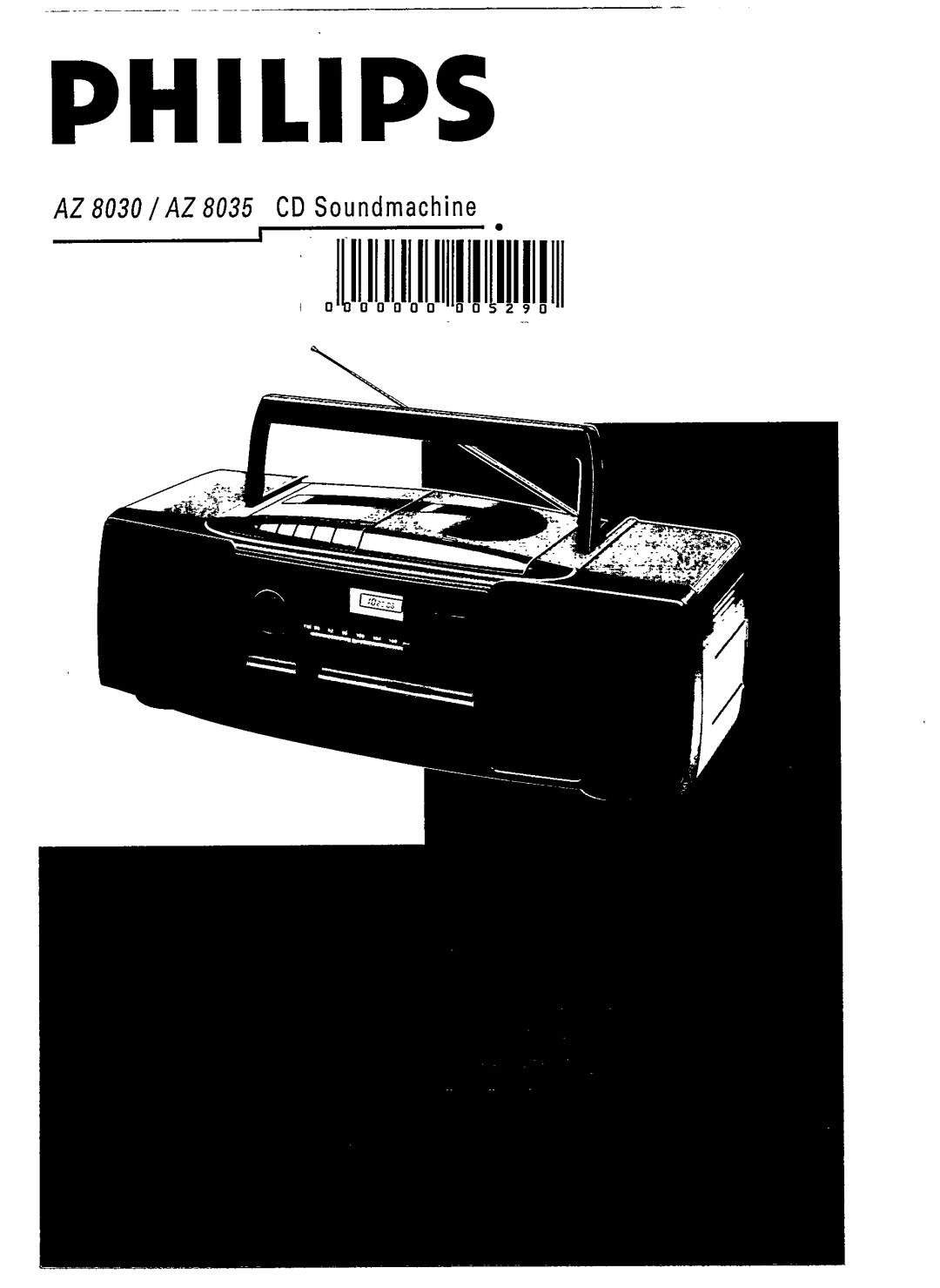 Philips AZ 8035, AZ 8030 manual 