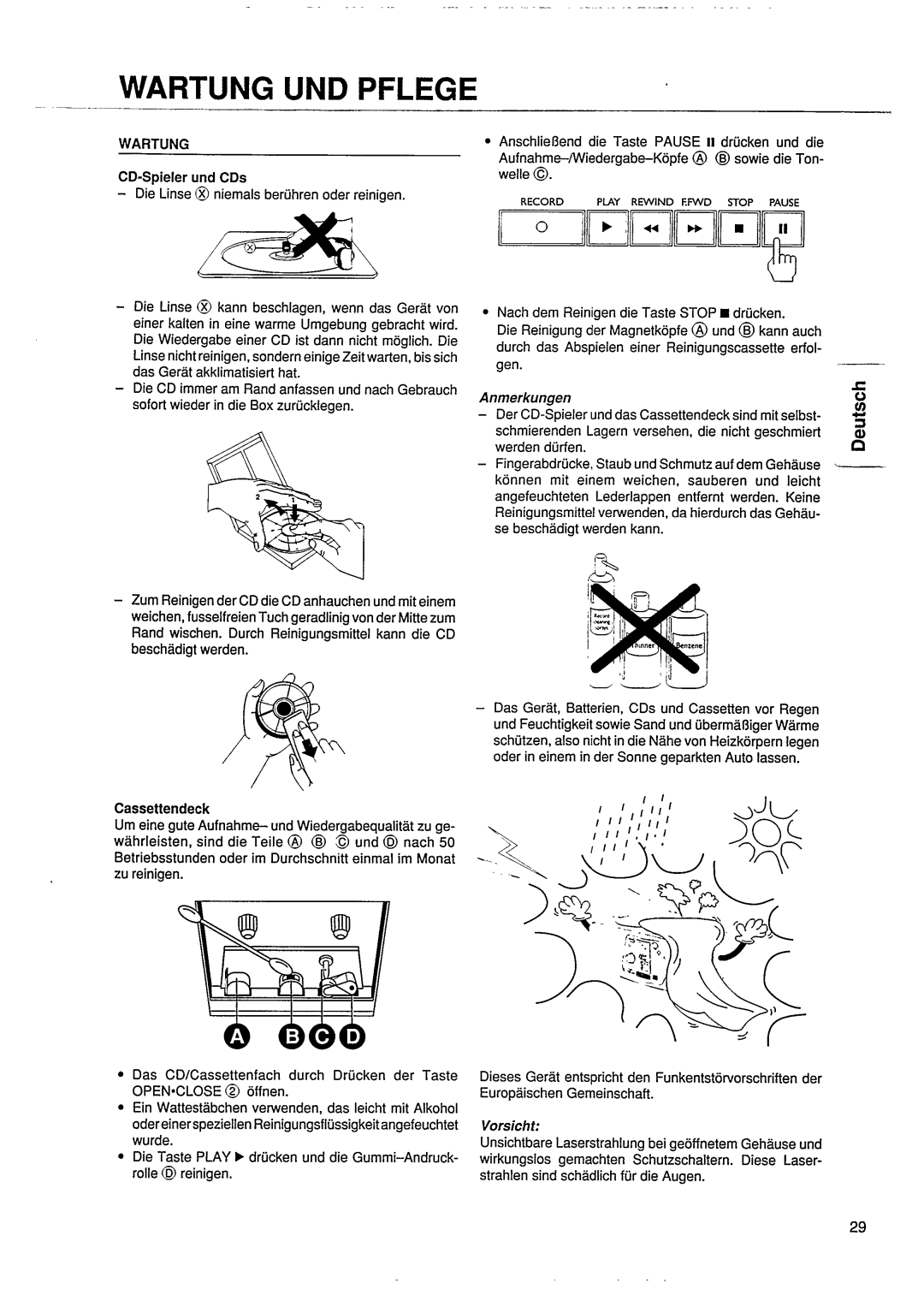 Philips AZ 8040 manual 