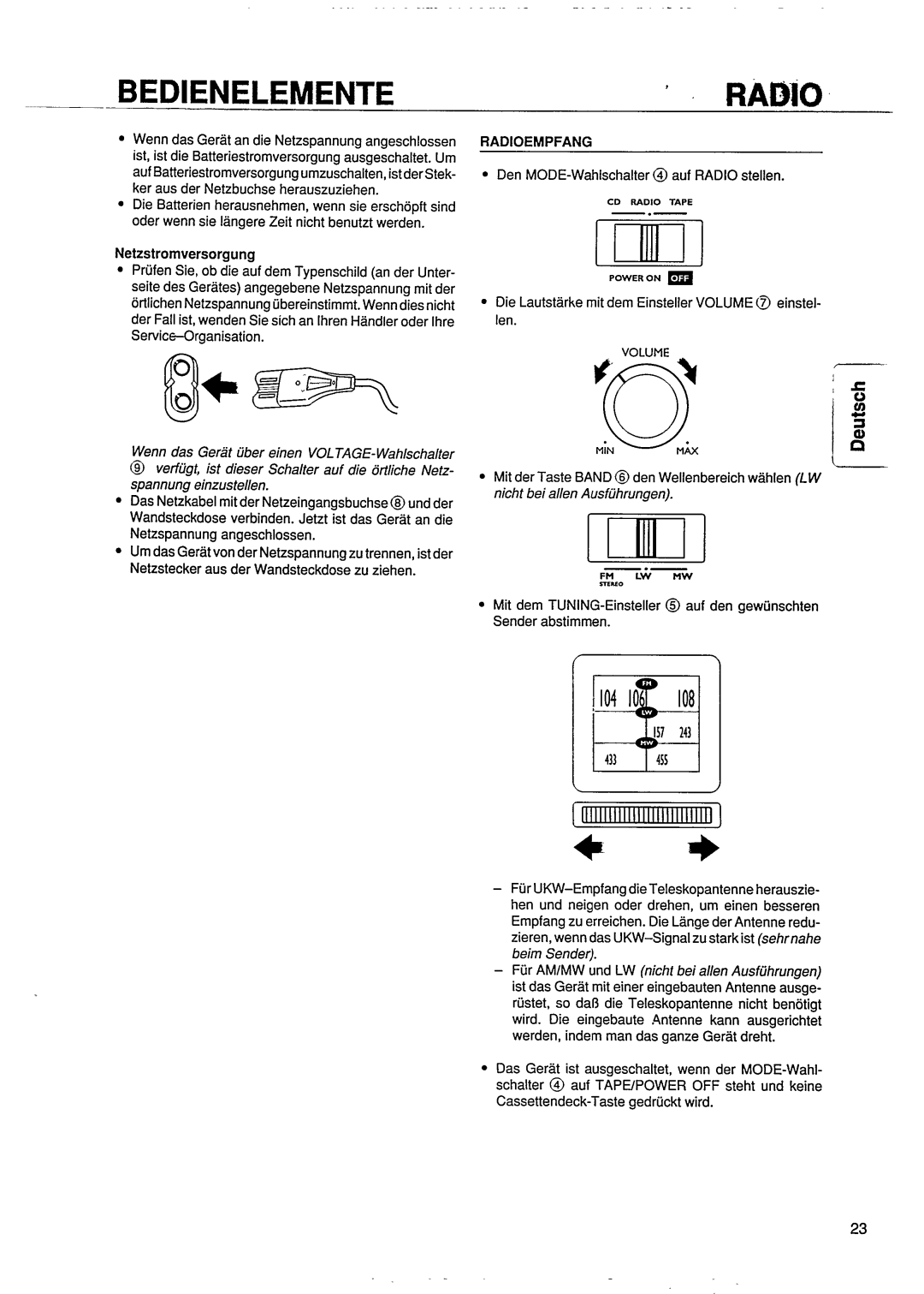 Philips AZ 8040 manual 