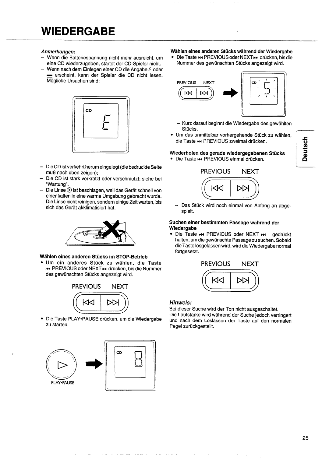 Philips AZ 8040 manual 