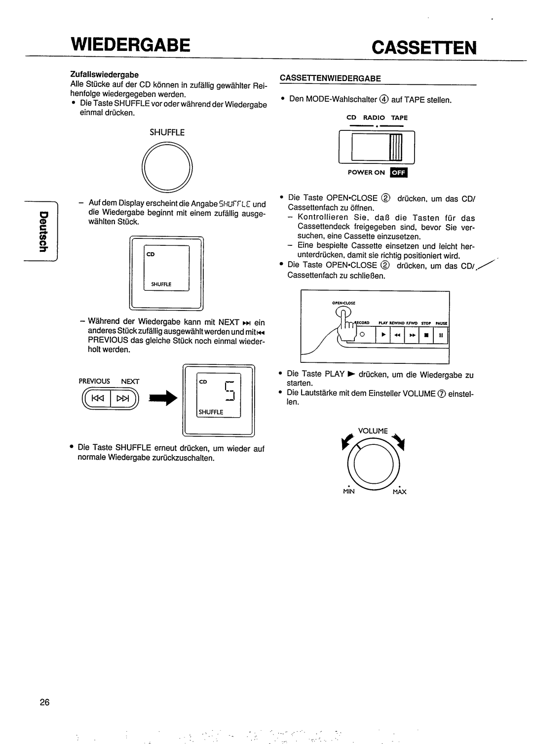 Philips AZ 8040 manual 