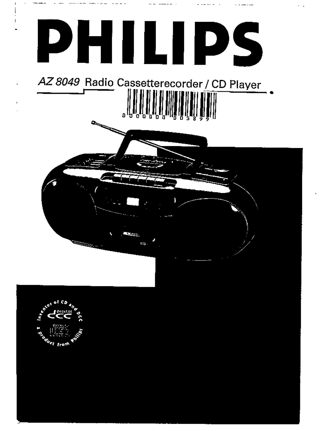 Philips AZ 8049 manual 