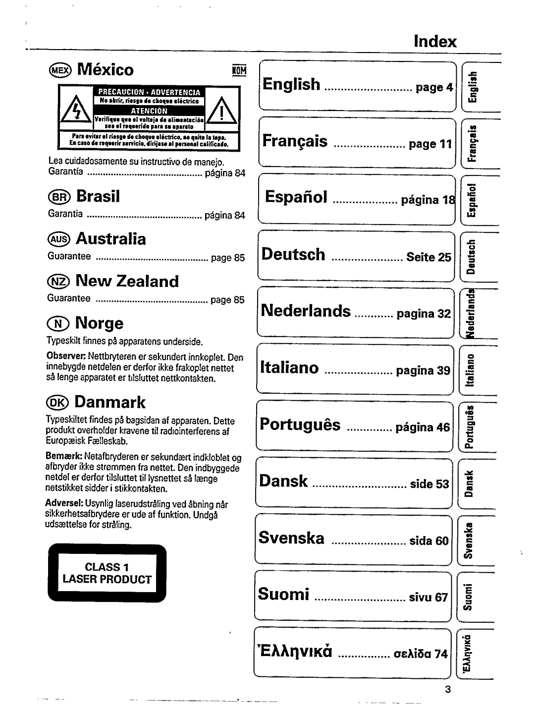 Philips AZ 8049 manual 