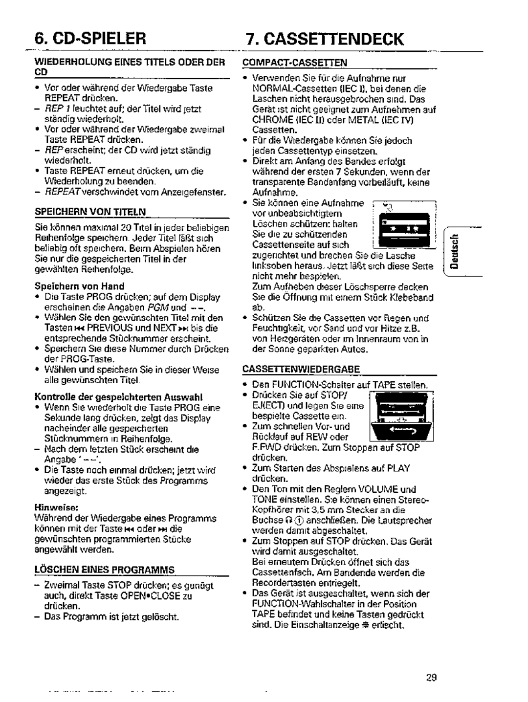 Philips AZ 8049 manual 