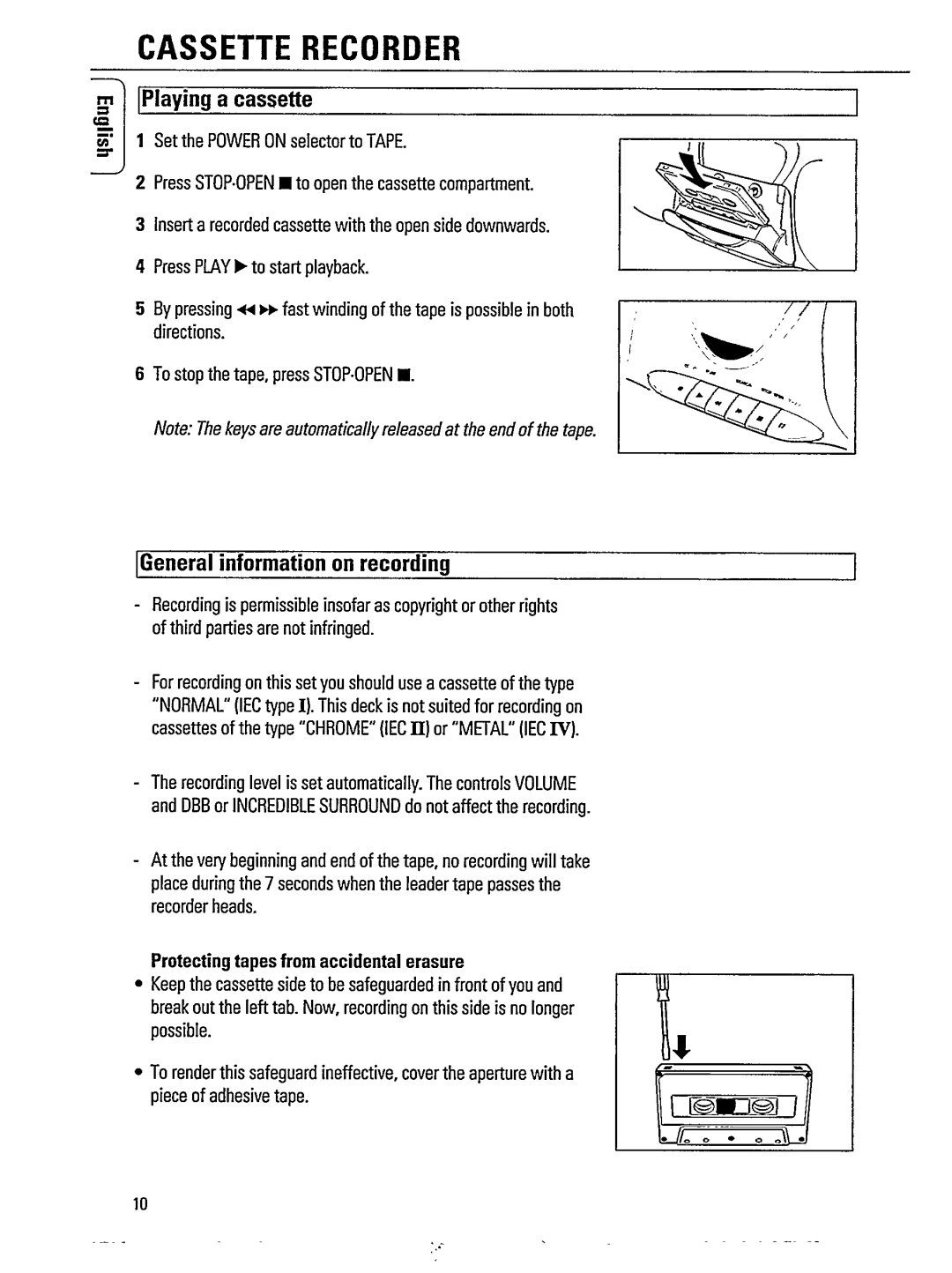 Philips AZ 8070 manual 