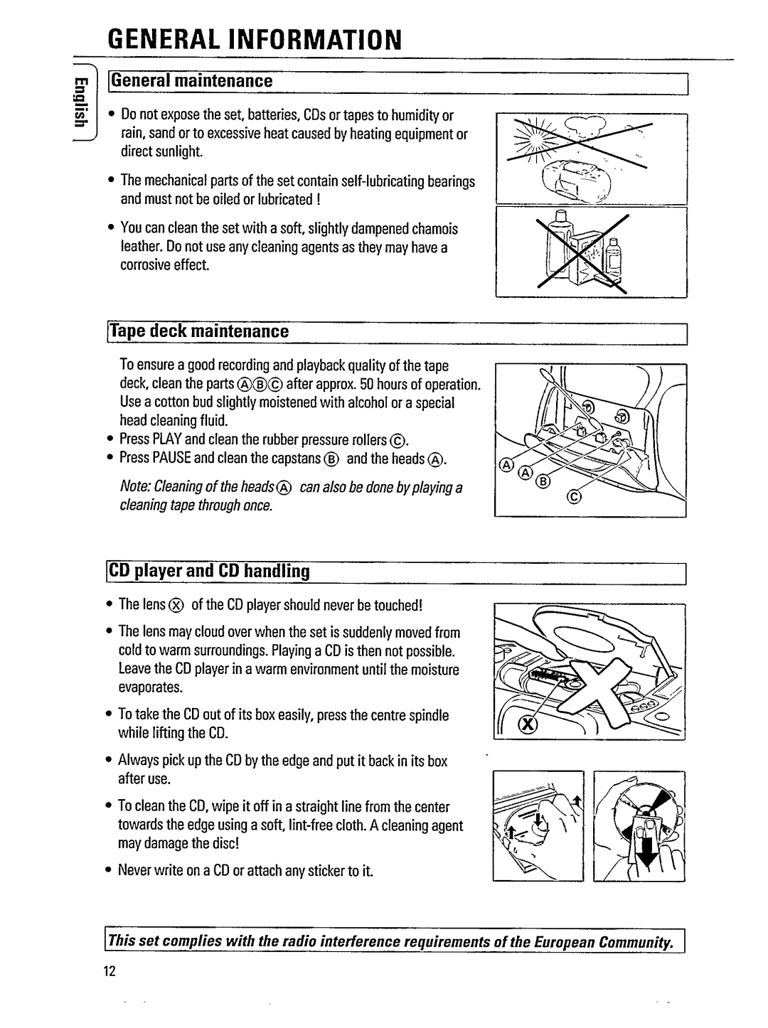 Philips AZ 8070 manual 