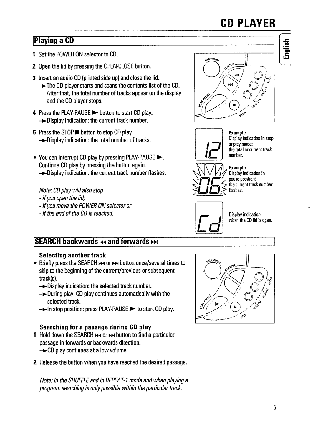 Philips AZ 8070 manual 