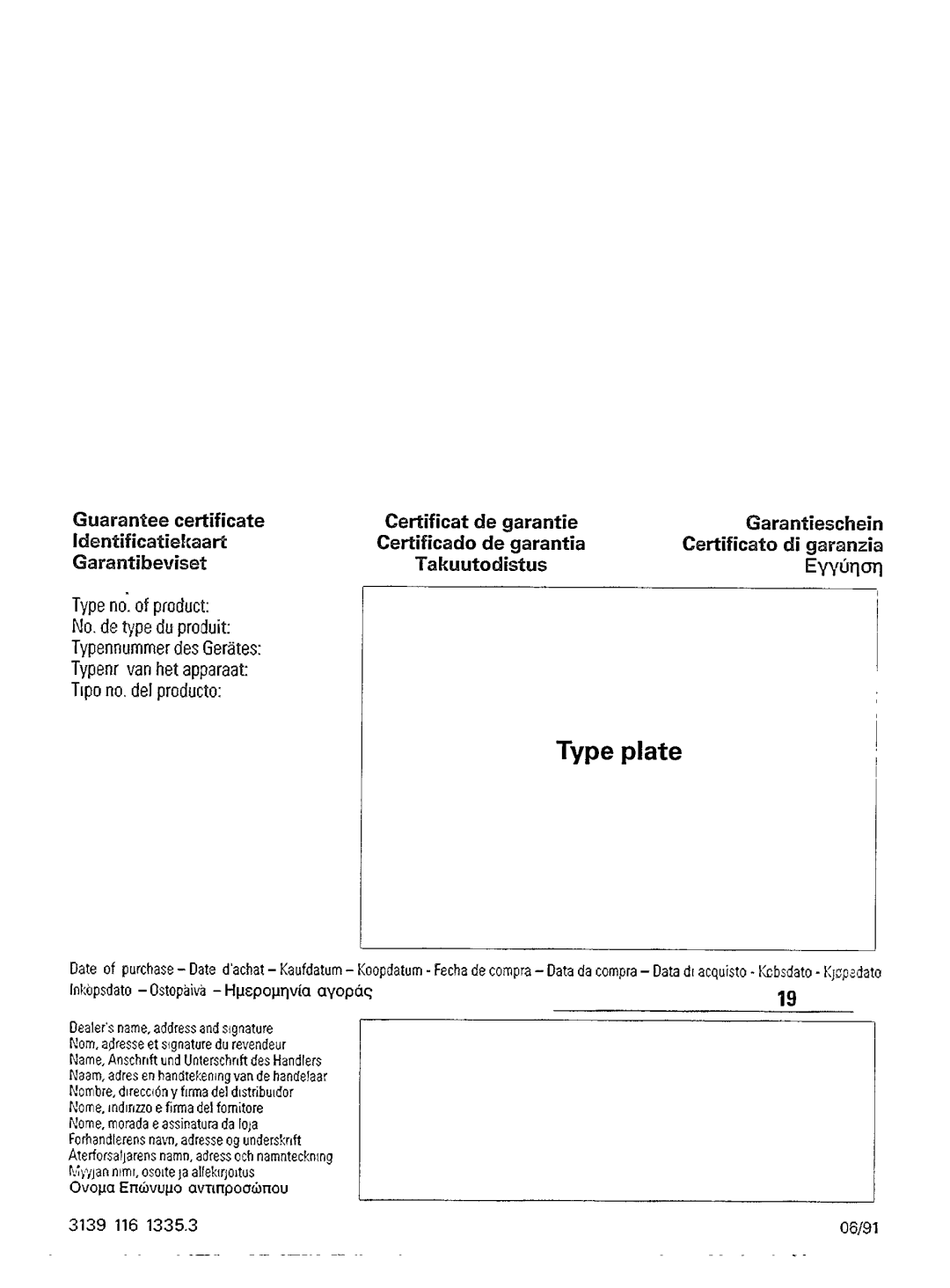 Philips AZ 8110, AZ 8114 manual 