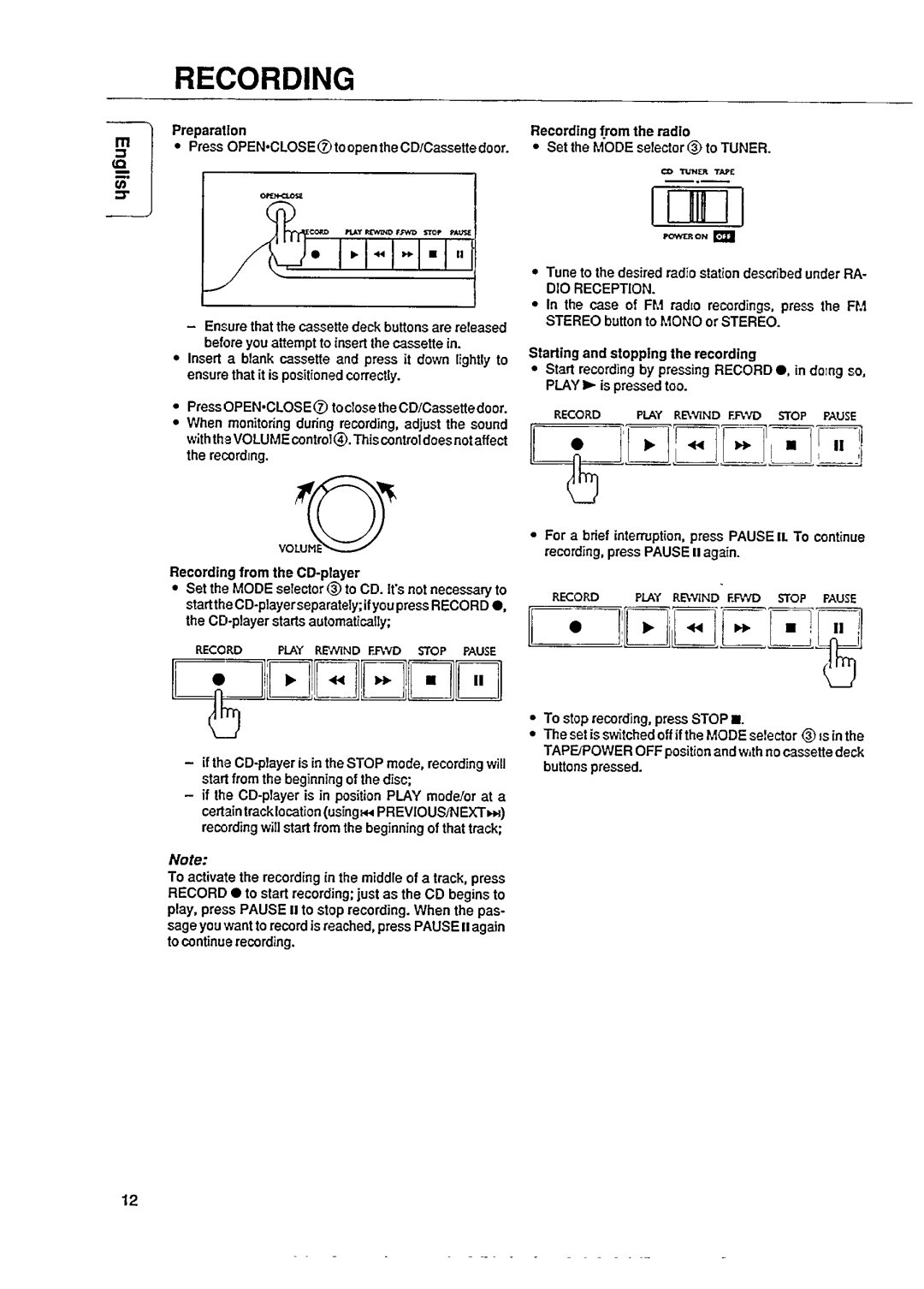 Philips AZ 8240, AZ8240/05 manual 