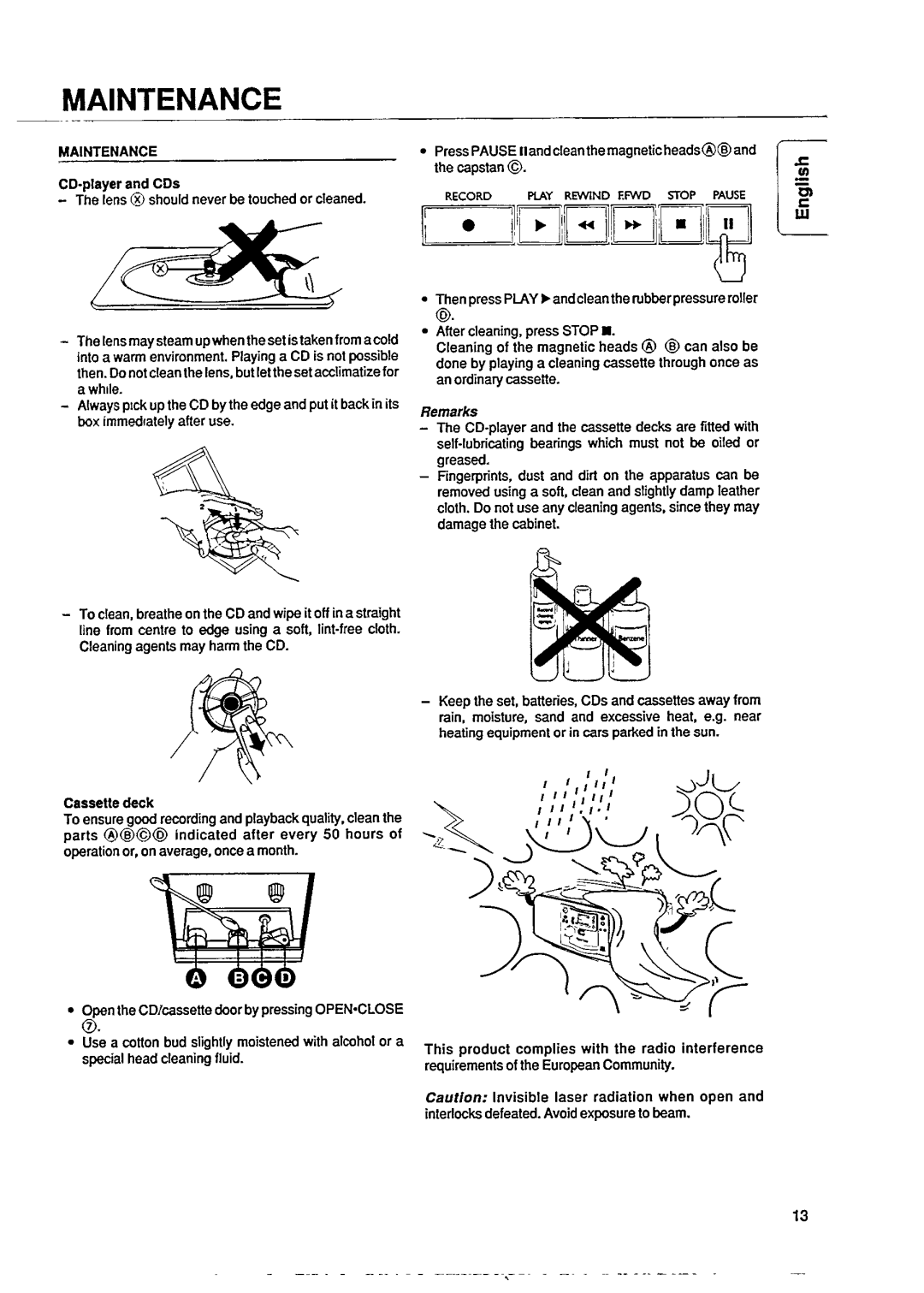 Philips AZ8240/05, AZ 8240 manual 