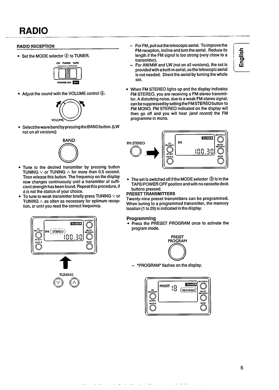 Philips AZ8240/05, AZ 8240 manual 