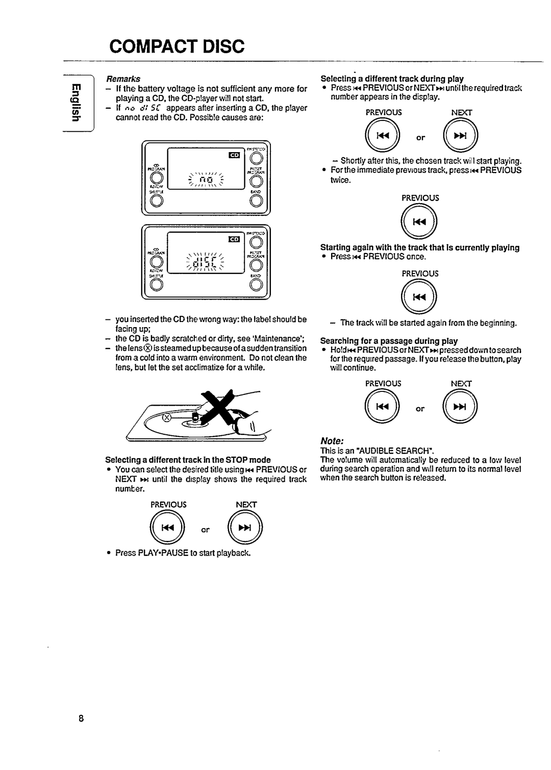 Philips AZ 8240, AZ8240/05 manual 