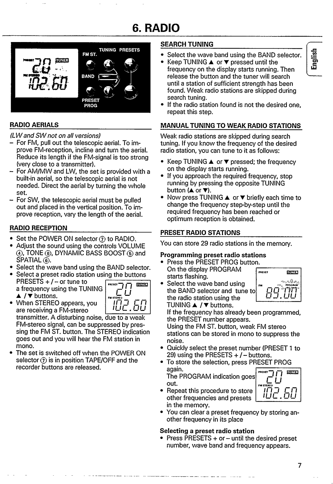 Philips AZ 8245 manual 