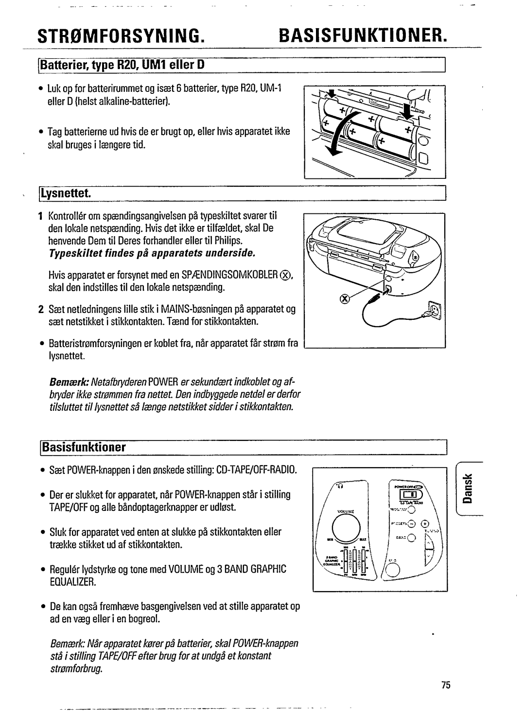 Philips AZ 8262 manual 